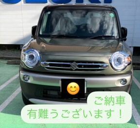 クロスビー納車させて頂きました！